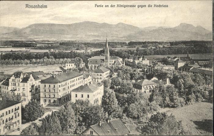 Rosenheim Bayern Königstrasse Hochriess