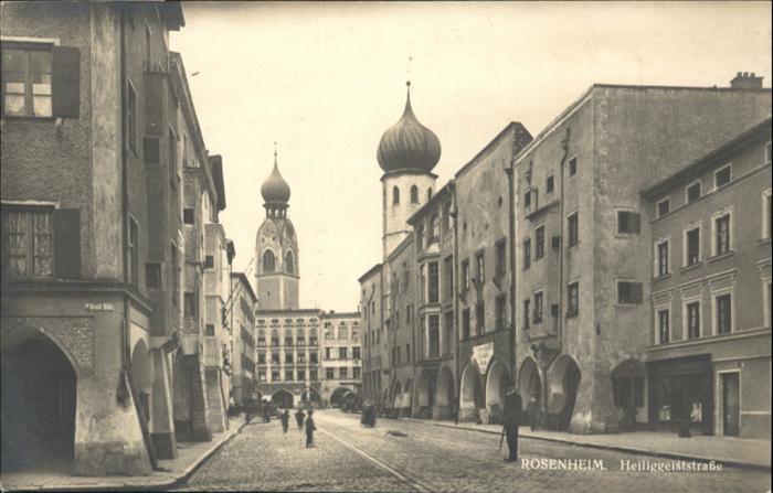 Rosenheim Bayern Heiliggeiststrasse