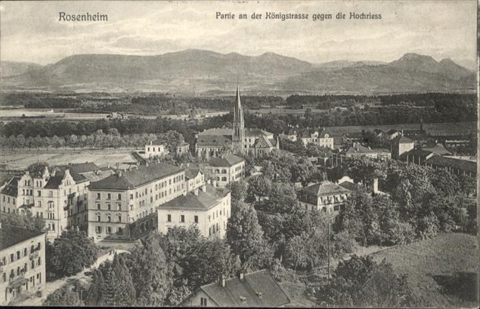 Rosenheim Bayern Königstrasse Hochriess