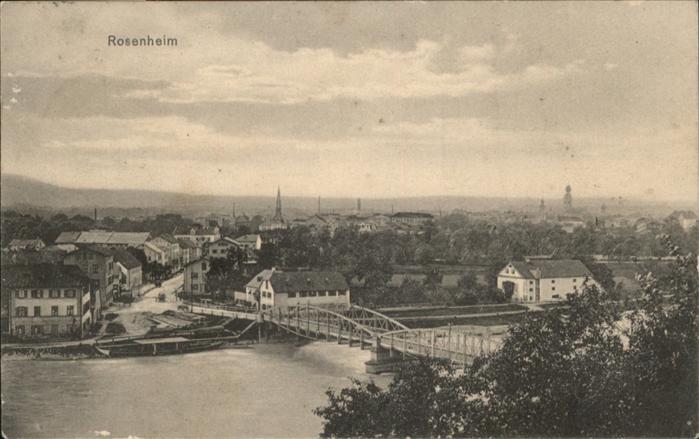 Rosenheim Bayern Brücke
