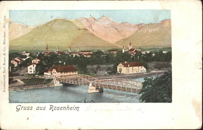 Rosenheim Bayern Brücke