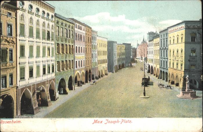 Rosenheim Bayern Max Josephplatz