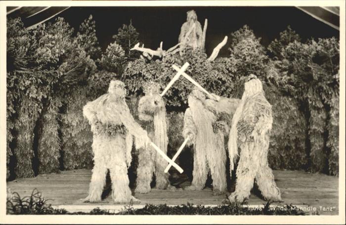 OBERSTDORF Bayern Wilde Maenndles Tanz