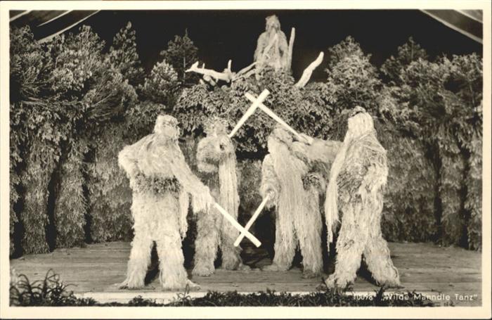 OBERSTDORF Bayern Wilde Maenndles Tanz