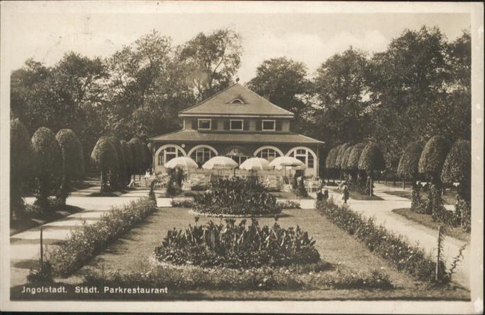 INGOLSTADT  CITY Staedt. Parkrestaurant