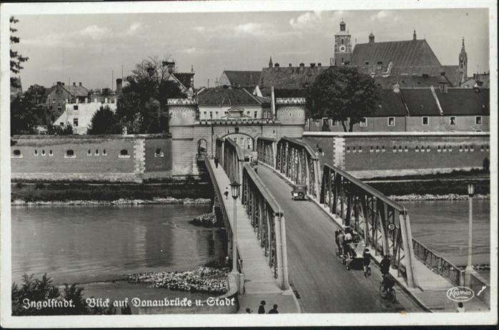 INGOLSTADT  CITY Donaubruecke