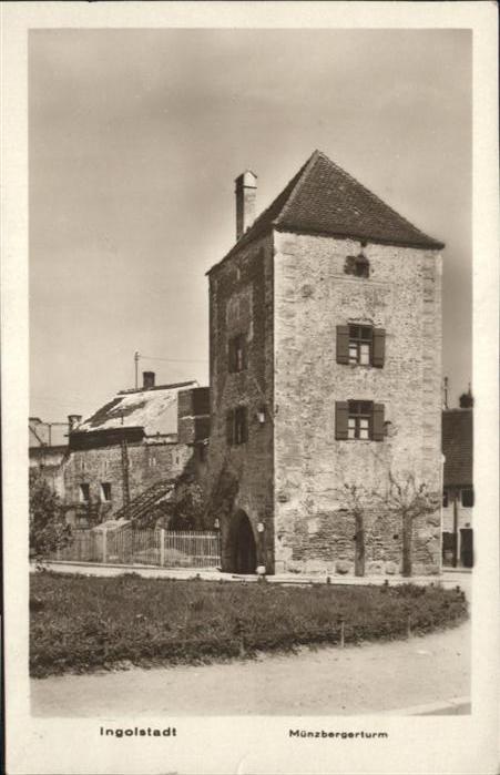 INGOLSTADT  CITY Muenzbergerturm