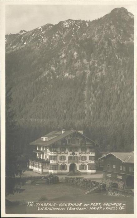 Neuhaus Schliersee Terofals-Gasthaus zur Post