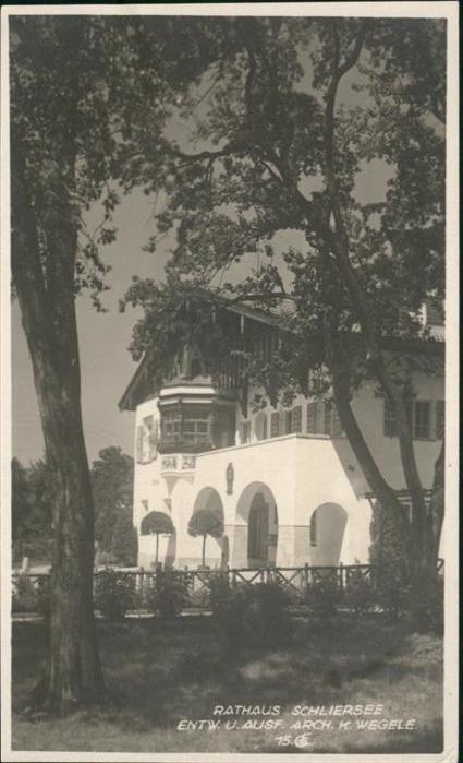 Schliersee Rathaus Schliersee