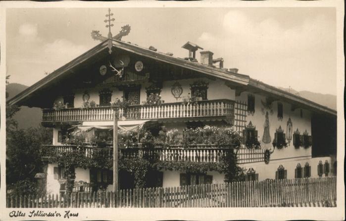 Schliersee Altes Schlierseer Haus