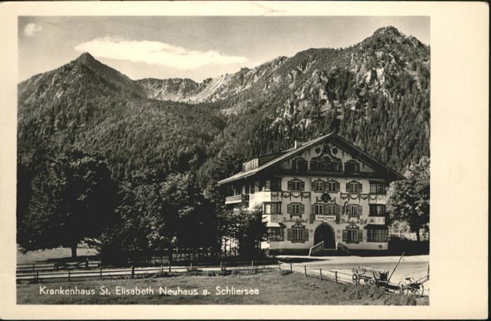 Neuhaus Schliersee Krankenhaus St. Elisabethen