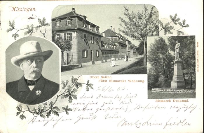 Bad Kissingen fürst Bismarcks Wohnung