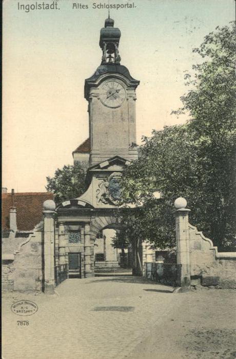 INGOLSTADT CITY Altes Schlossportal
