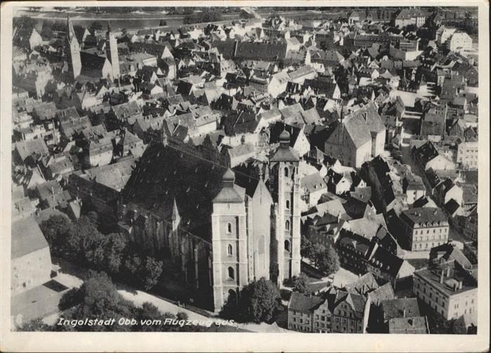 INGOLSTADT  CITY Luftaufnahme