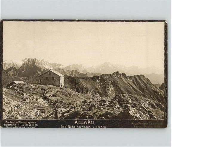 OBERSTDORF Bayern Nebelhornhaus
