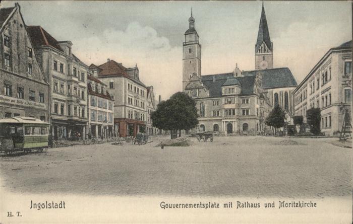 Ingolstadt Donau Gouvernementsplatz
Rathaus Moritzkirch