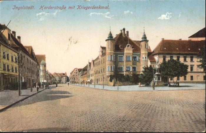 Ingolstadt Donau Harderstraße
Kriegerdenkmal