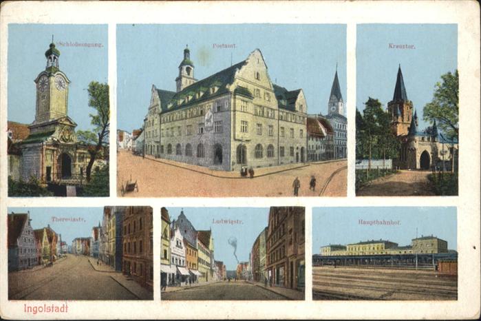 Ingolstadt Donau Kreuztor Theresienstraße, Ludwigsstraße
