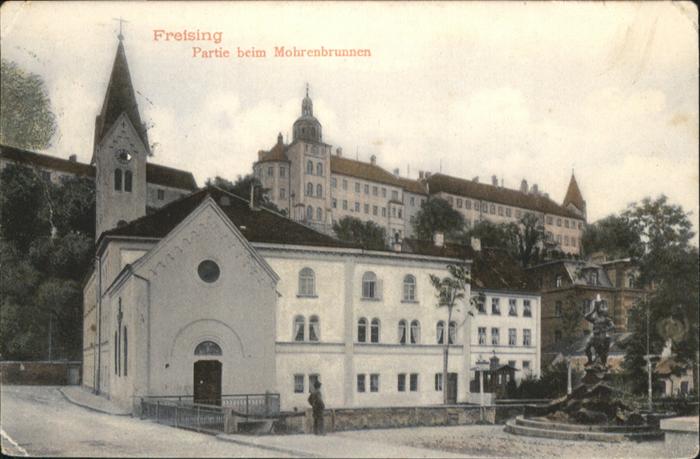 Freising Oberbayern Mohrenbrunnen