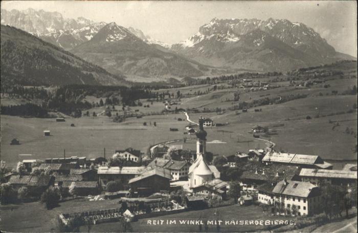 Reit Winkl Kaisergebirge