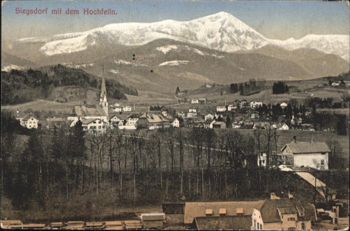 Siegsdorf Oberbayern Hochfelln
