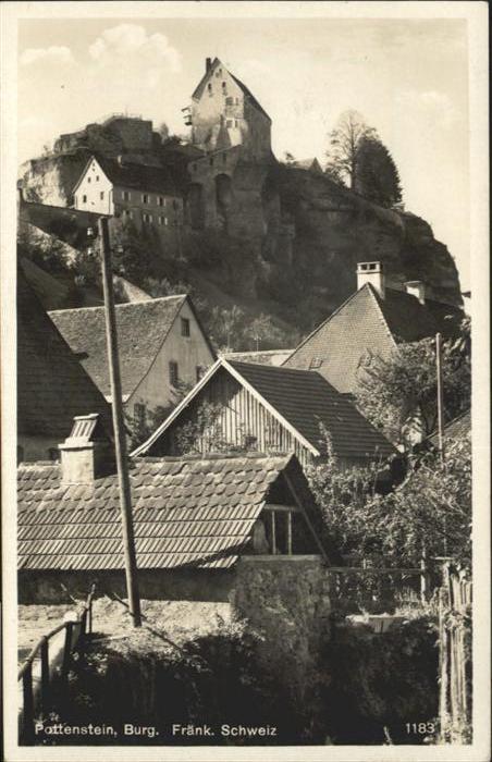 Pottenstein Oberfranken Burg