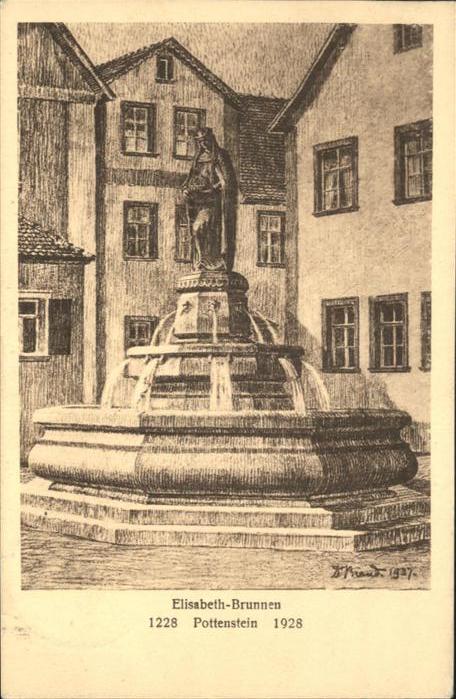 Pottenstein Oberfranken Elisabeth Brunnen