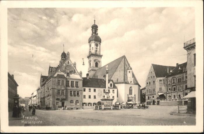 Freising Oberbayern Marienplatz