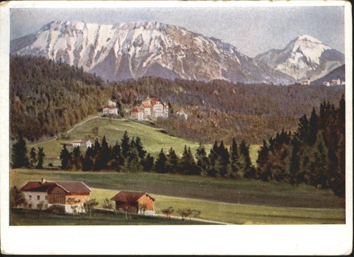 Bad Adelholzen Oberbayern Wildbad Rauschberg Sonntagshorn