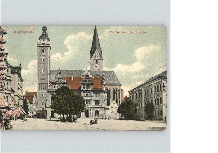 INGOLSTADT CITY Kirche Hauptwache