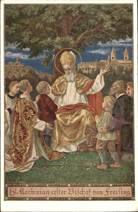 Freising Oberbayern Bischof künstler Franz Fuchs