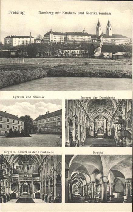 Freising Oberbayern Domberg Lyzeum Inneres Domkirche