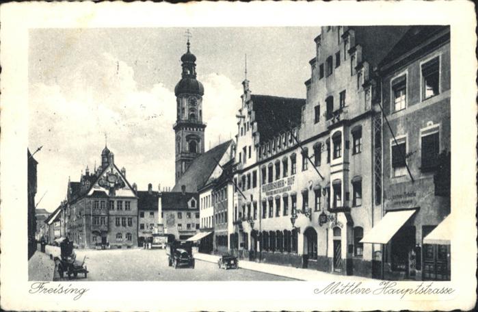 Freising Oberbayern Mittlere Hauptstrasse
