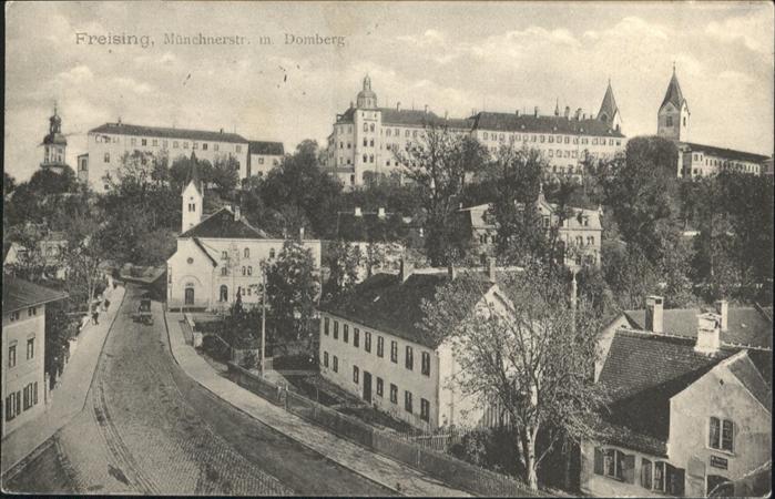 Freising Oberbayern Münchnerstrasse Domberg