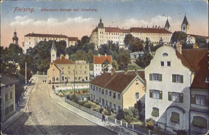 Freising Oberbayern Münchnerstrasse Domberg