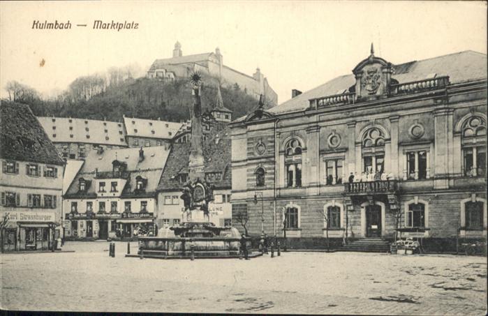 Kulmbach Marktplatz