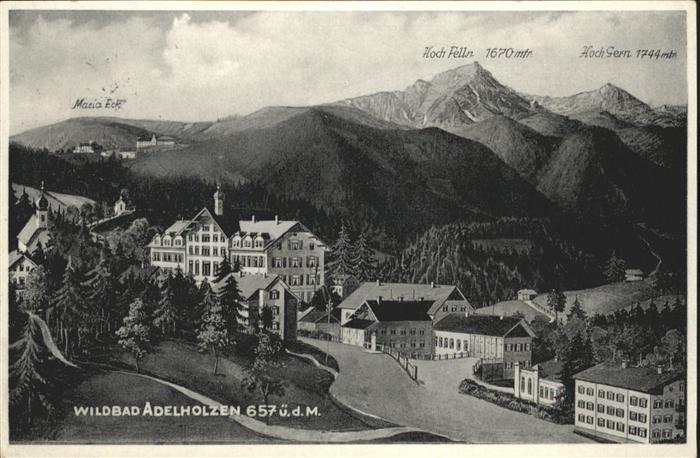 Bad Adelholzen Oberbayern Maria Eck Hochfelln Hochgern