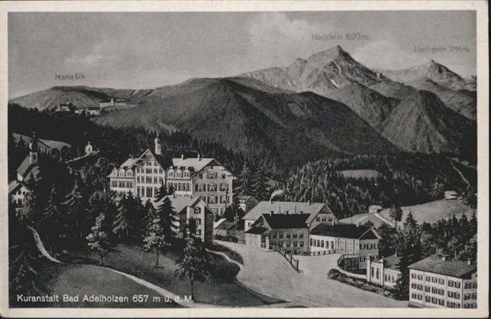 Bad Adelholzen Oberbayern Kuranstalt