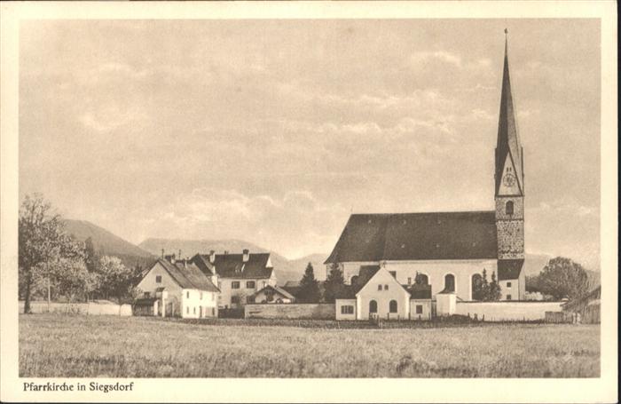 Siegsdorf Oberbayern Kirche