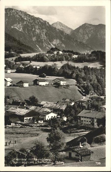 Eisenaerzt Rauschberg Sonntagshorn Reifelberg Obba
