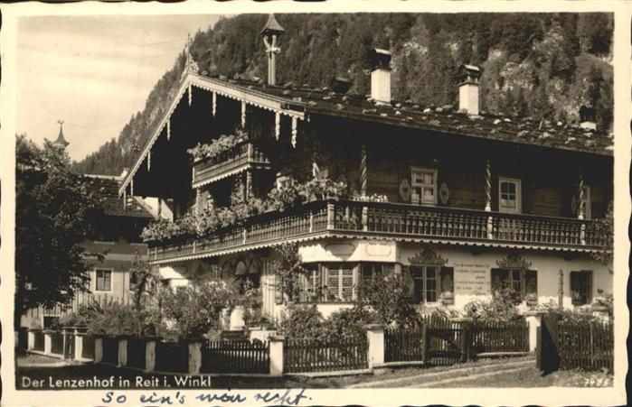 Reit Winkl Lenzenhof
