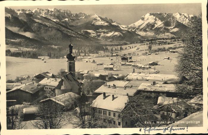 Reit Winkl Kaisergebirge