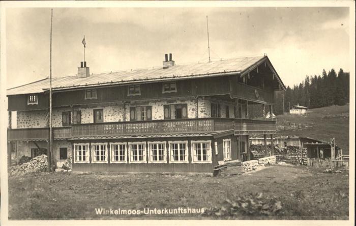 Reit Winkl Winklmoos Unterkunftshaus