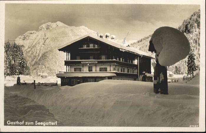 Reit Winkl Gasthof Seegatterl