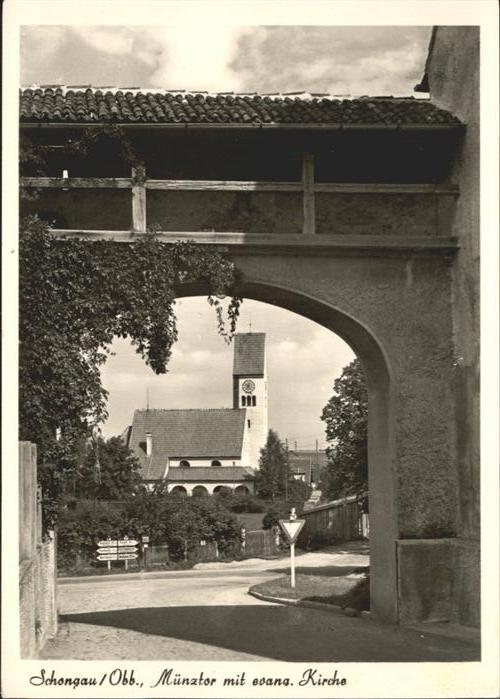 Schongau Münztor Kirche
