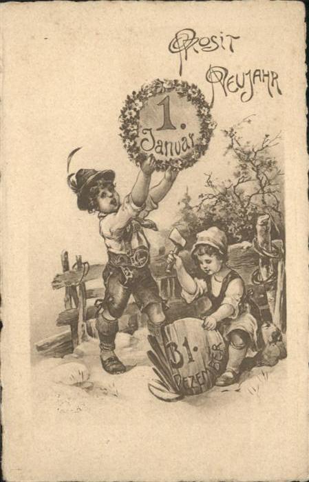 Neujahr Kinder Datum Trachten