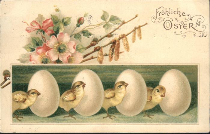 Ostern Easter Paques Küken Eier