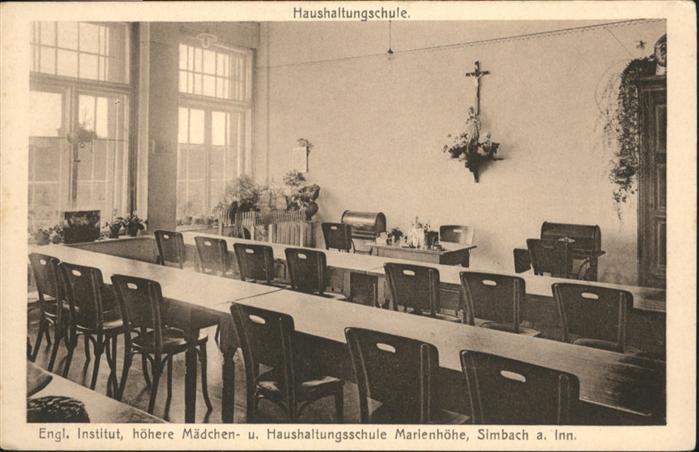 Simbach Inn Mädchen Haushaltsschule Marienhöhe