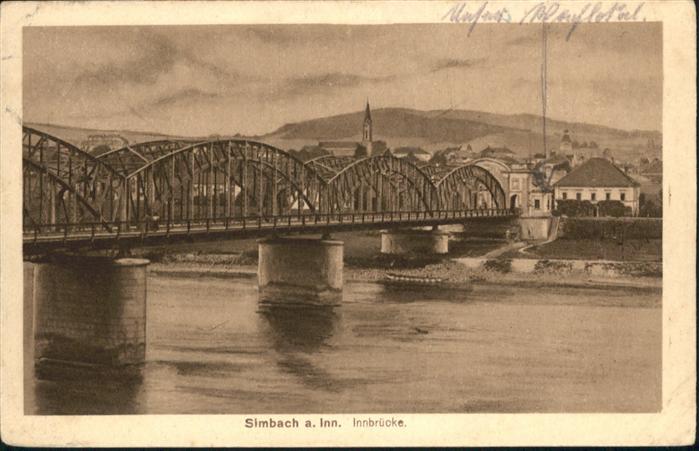 Simbach Inn Innbrücke