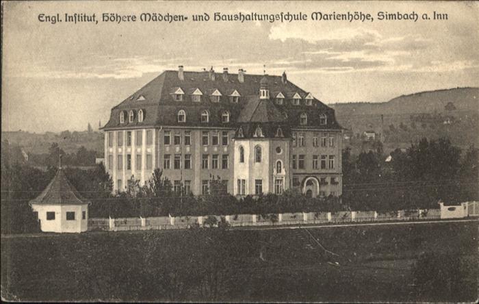Simbach Inn Institut Marienhöhe